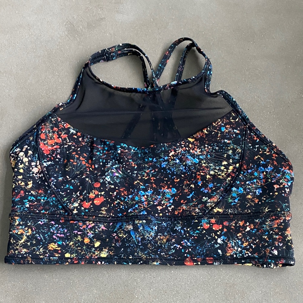 Lululemon Energy Evolve Sports Bra Flowerscent